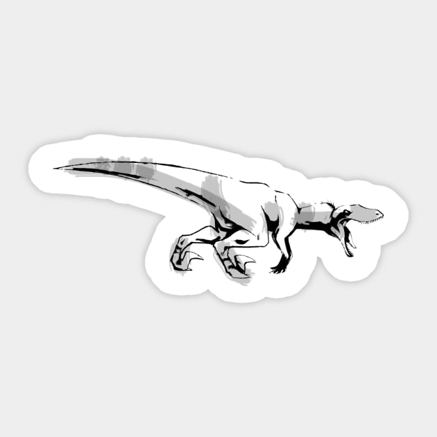 Raptor Sticker by jmerril2